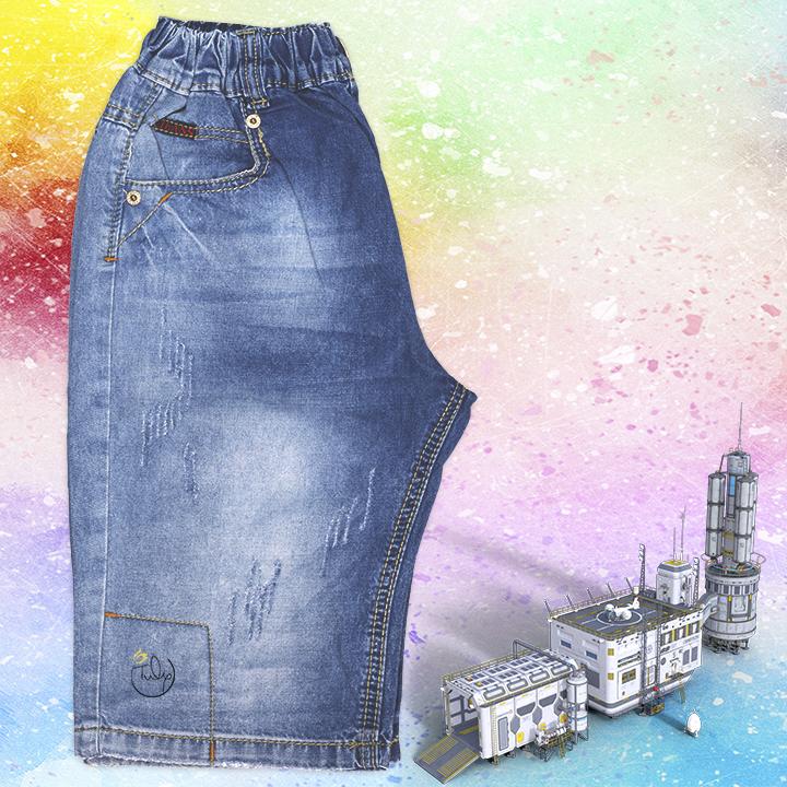 Quần short jean cho bé trai size đại