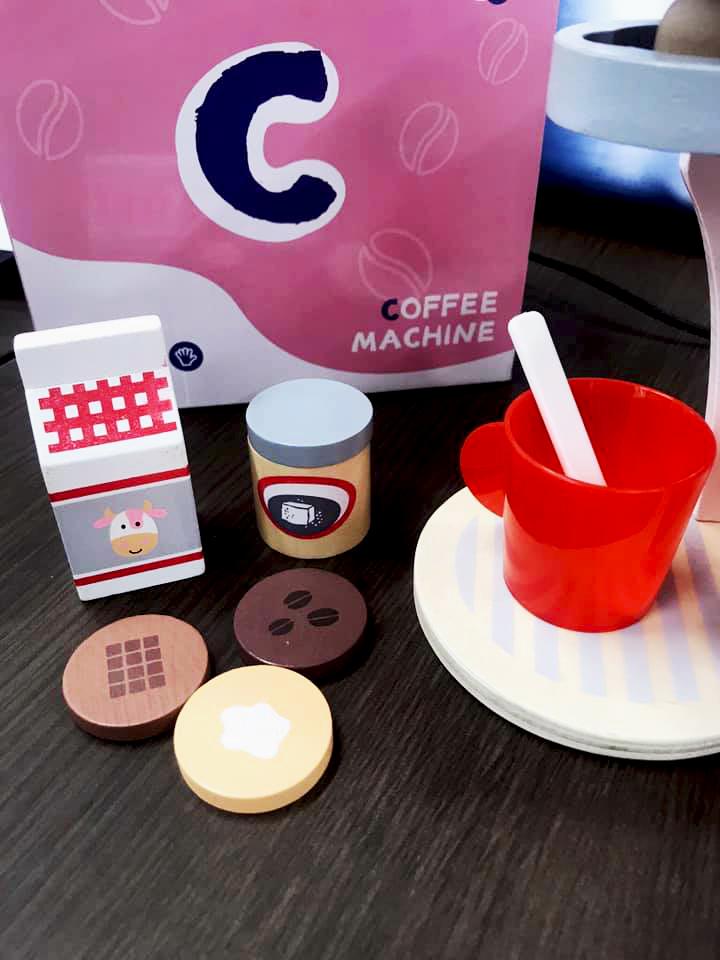 Đồ chơi nhà bếp bằng gỗ - Máy pha cafe