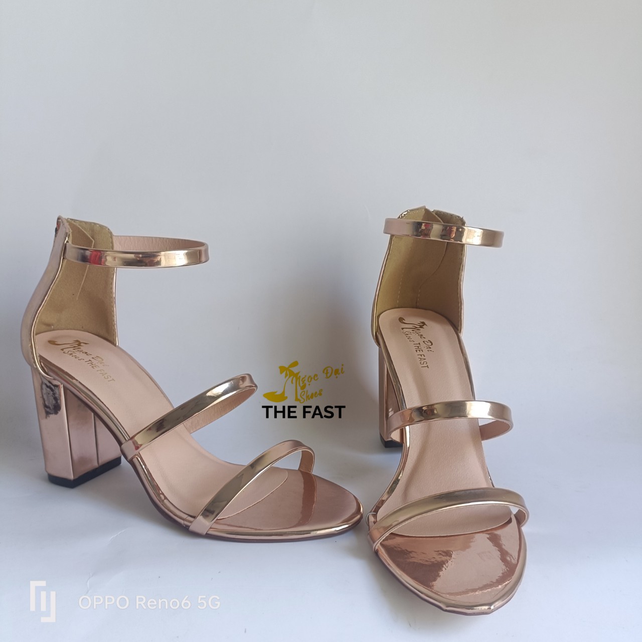 [HCM]SANDAL GÓT VUÔNG DÂY NGANG MỚI NĐ11