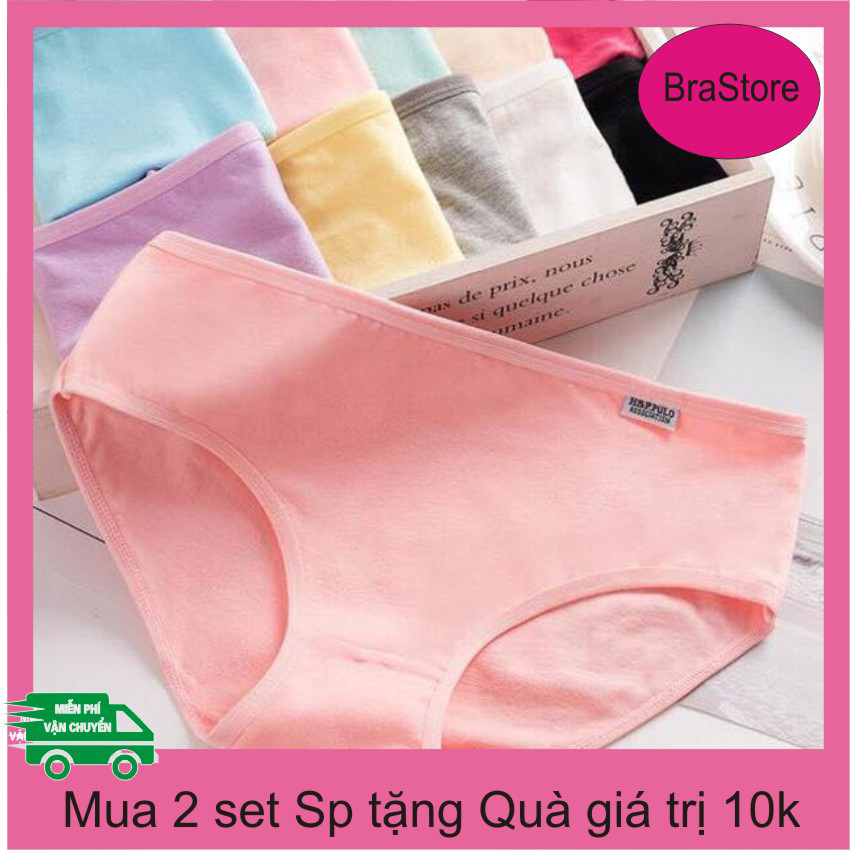 Set 5 Quần Lót Cotton Xuất Mỹ [brastore]