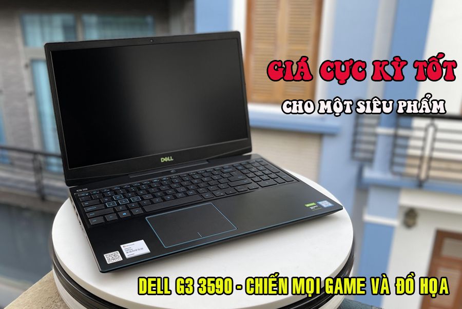 ❀ [Trả góp 0 ]Dell G3 15 3590 - laptop gaming core i5 9300h ram 16g ssd 128 1tb vga GTX 1650 GTX 1050 4g màn 15.6 fhd ips