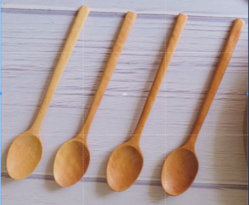 Muỗng thìa cafe gỗ tự nhiên - bầu