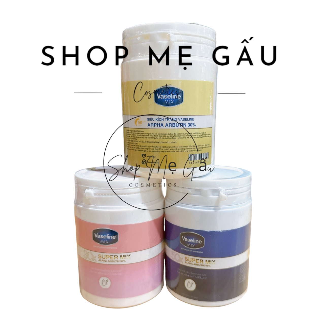 Kem kích trắng vaseline 10X thái lan 200g