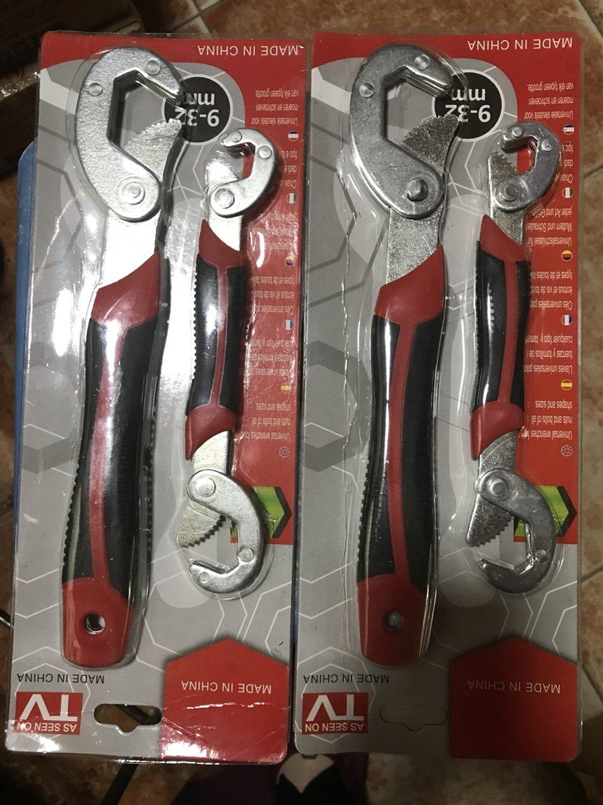 Bộ 2 cờ lê sửa chữa nhà cửa đa năng
