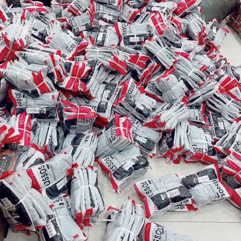 Quần legging nâng mông A.sos Vải cotton co giãn 4 chiều dày dặn