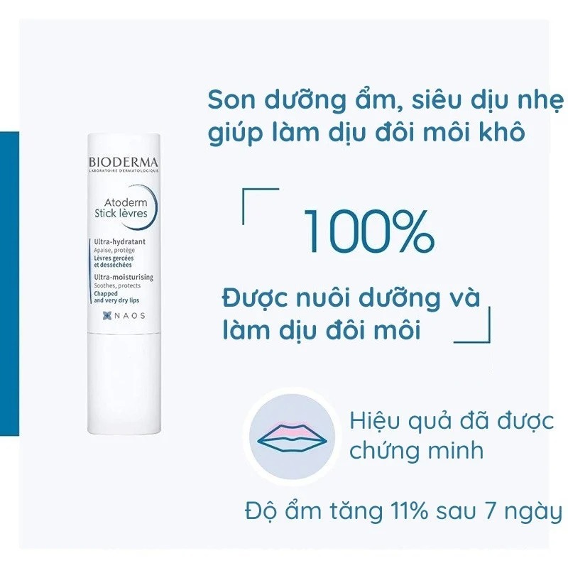 Son dưỡng Bioderma Atoderm Levres