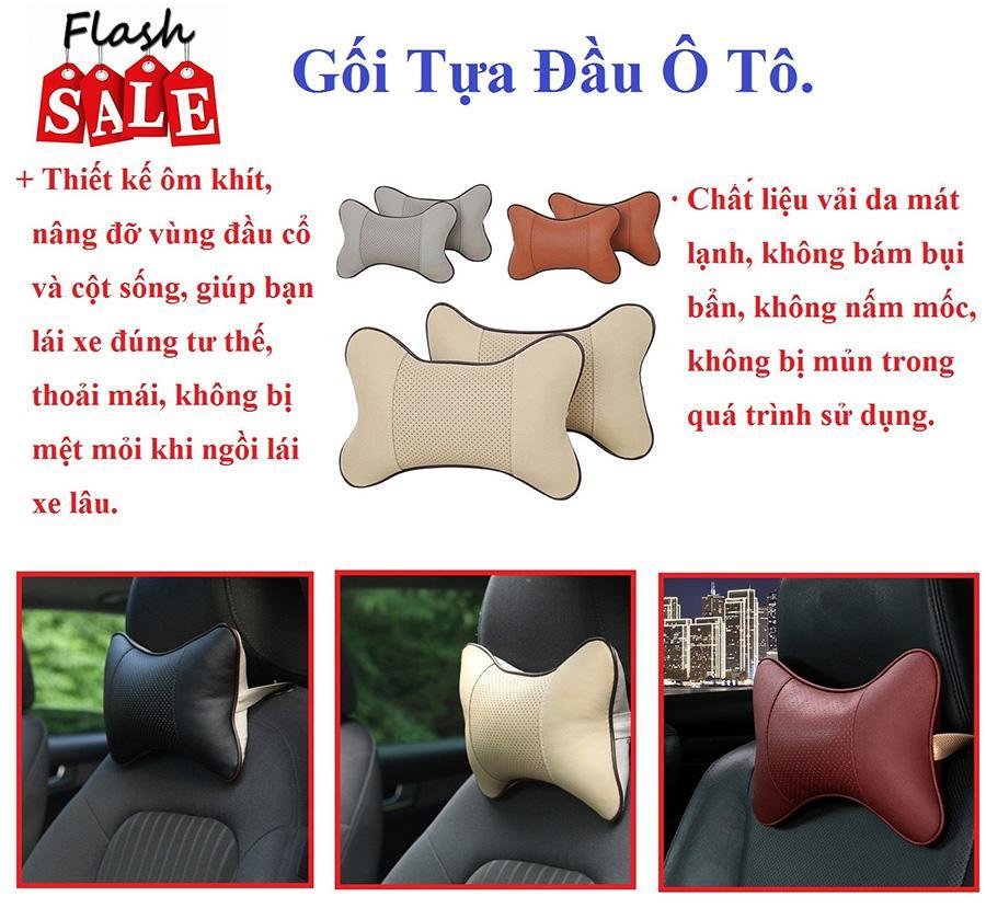 Gối tựa đầu xe hơi, gối tựa đầu ô tô - gối tựa đầu ô tô, gối tựa cổ xe ô tô bằng da cao cấp