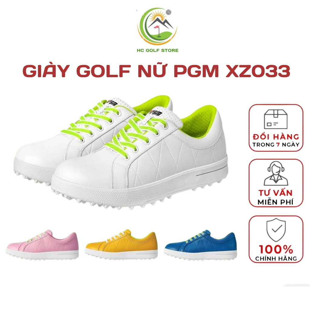 Giày golf nữ PGM XZ033 , giày thể thao chính hãng chống thấm nước - HC GOLF