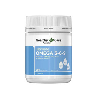 Viên uống Omega 3 6 9 Healthy Care Ultimate Của Úc 200 Viên - Omega 369 , Omega 3-6-9 tốt cho mắt, não và tim mạch thumbnail