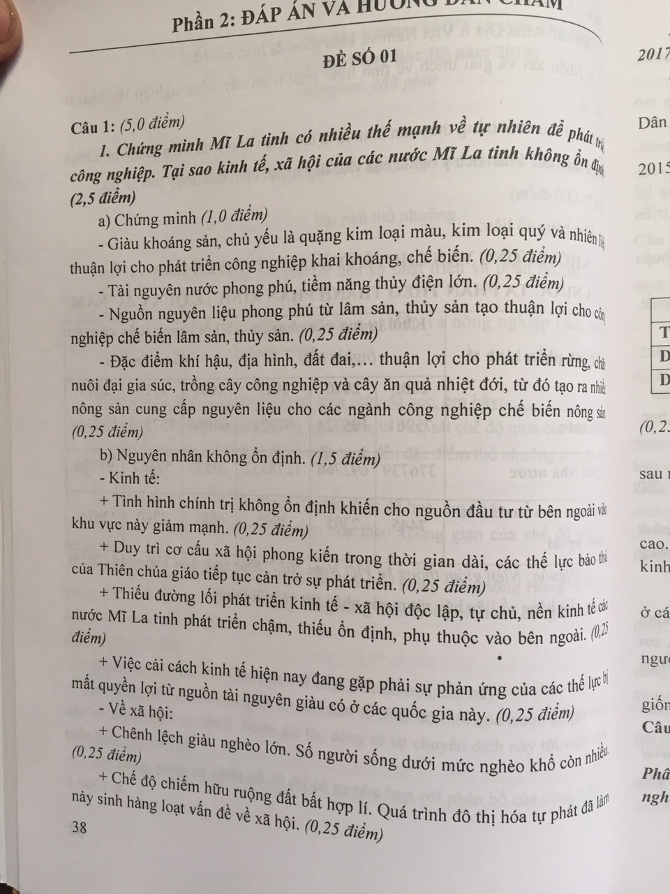 Tuyển chọn đề thi HSG địa lí 11