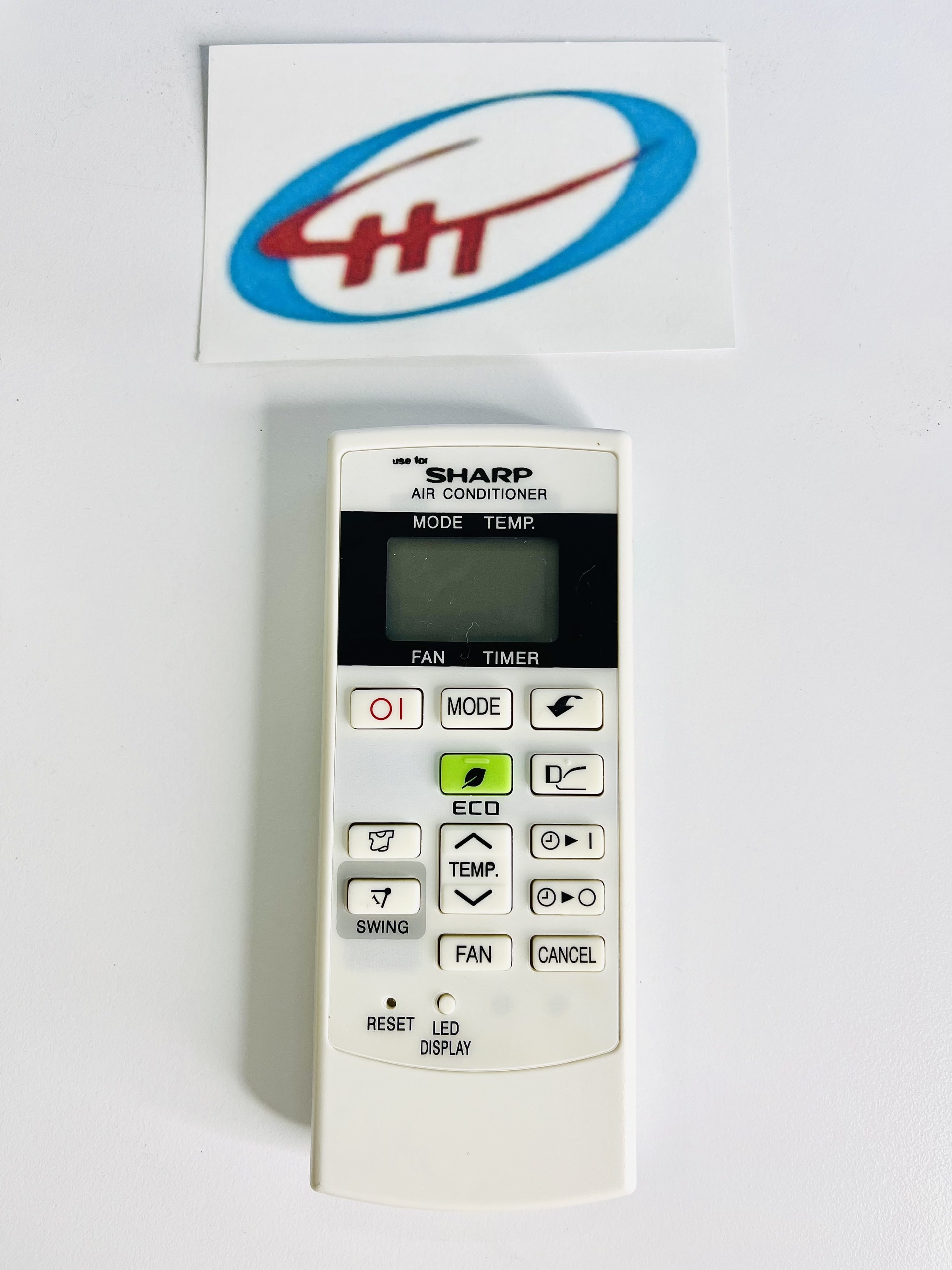 Remote Máy lạnh SHARP (nút xanh giữa)- SP001806