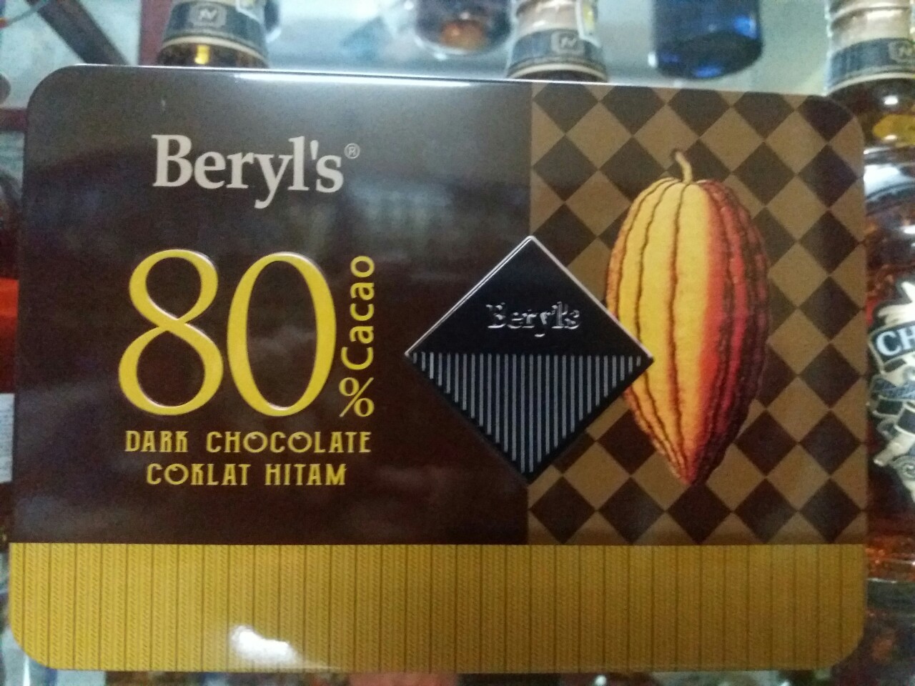 SOCOLA -DARK CHOCOLATE 80% COCOA