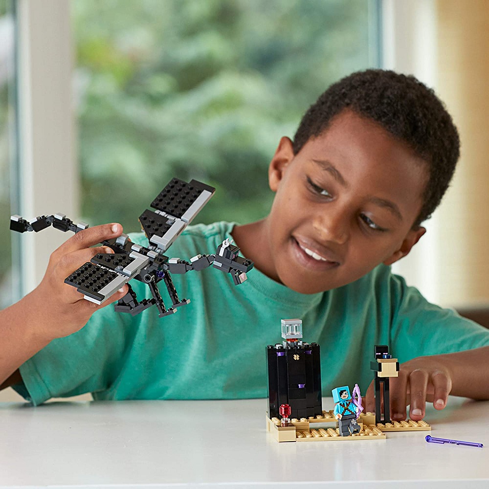 [HCM]LEGO Minecraft 21151 ĐẠI CHIẾN RỒNG ENDER