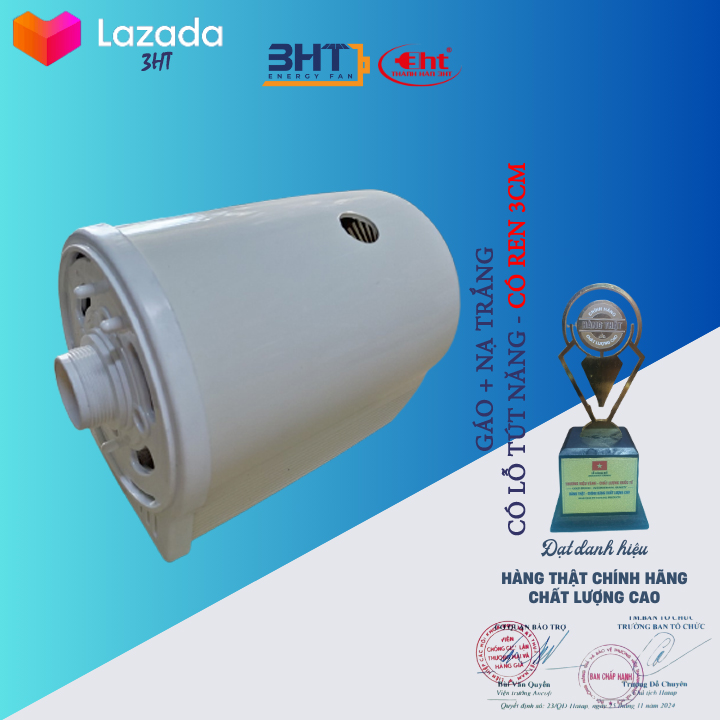 Bộ Gáo Quạt Không Răng Đen B4 - SENKO CÓ RĂNG