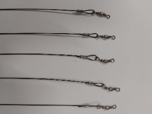 5 sợi DÂY CÁP CÂU CÁ CHIM KÈM LƯỠI