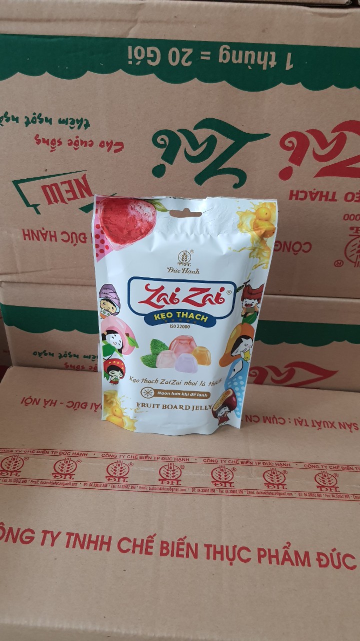 [ Sẵn hàng ] Combo 300g THẠCH HOA QUẢ ZAI ZAI