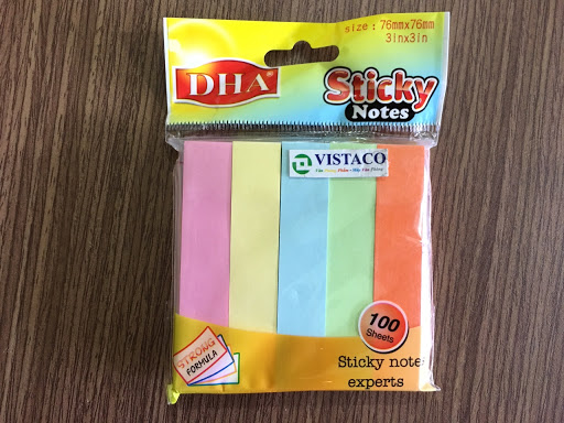 Giấy phân trang - Giấy note 5 màu giấy
