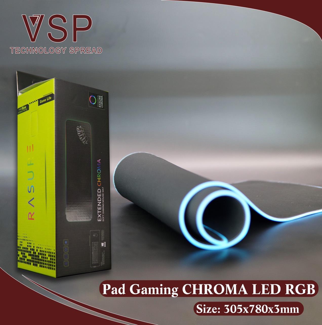 Lót chuột Pad CHROMA - Led RGB - Full Box