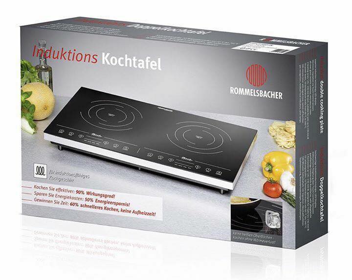 [Trả góp 0%]BẾP TỪ ĐÔI ROMMELSBACHER CT 3410/IN CHLB ĐỨC