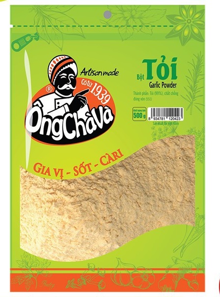 Gói 50g bột tỏi