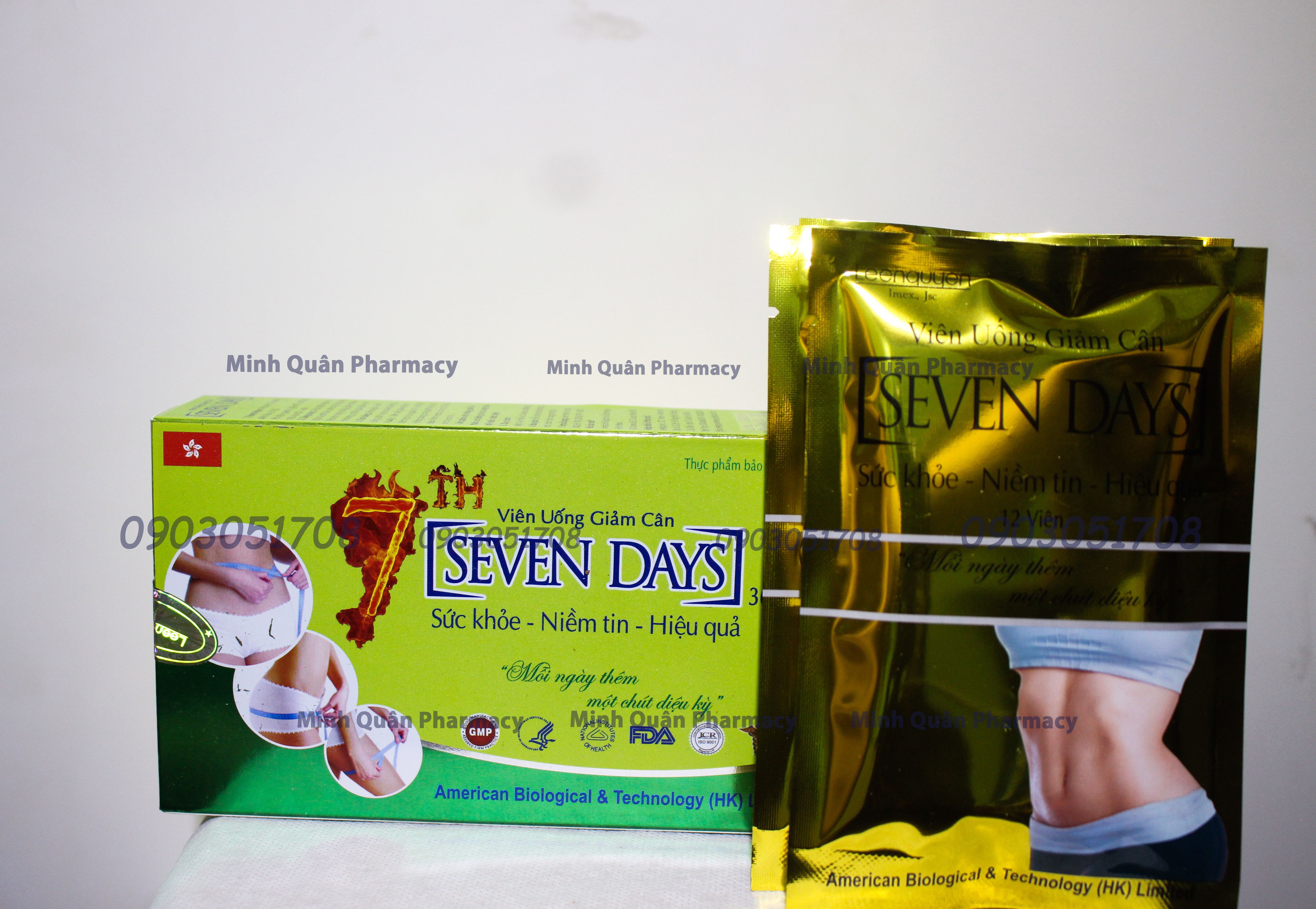 [HCM]VIÊN UỐNG GIẢM CÂN SEVENDAY 36 VIÊN