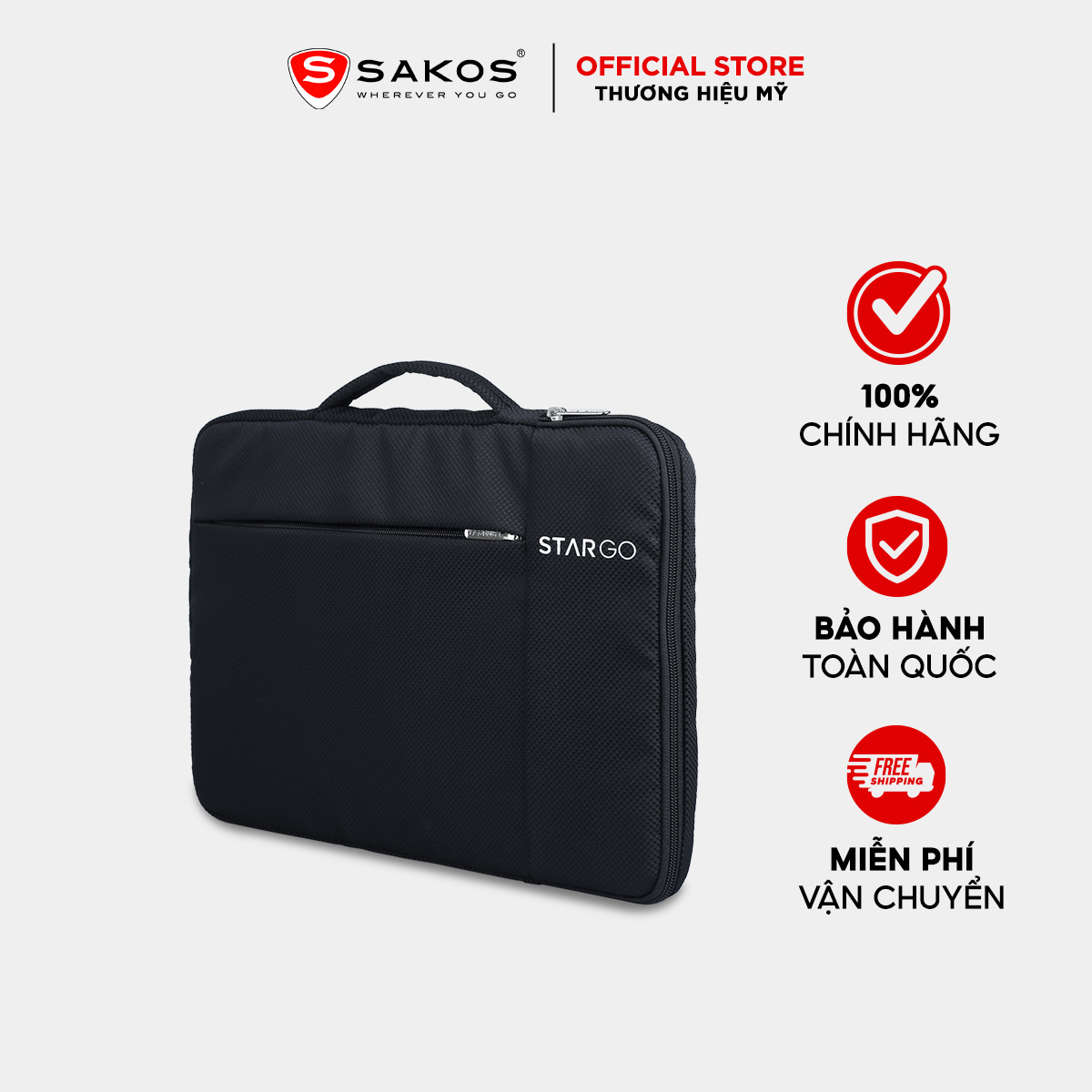 Túi bảo vệ laptop STARGO SLIGHT 15.6 inch túi bảo vệ laptop thời trang, chống sốc tốt