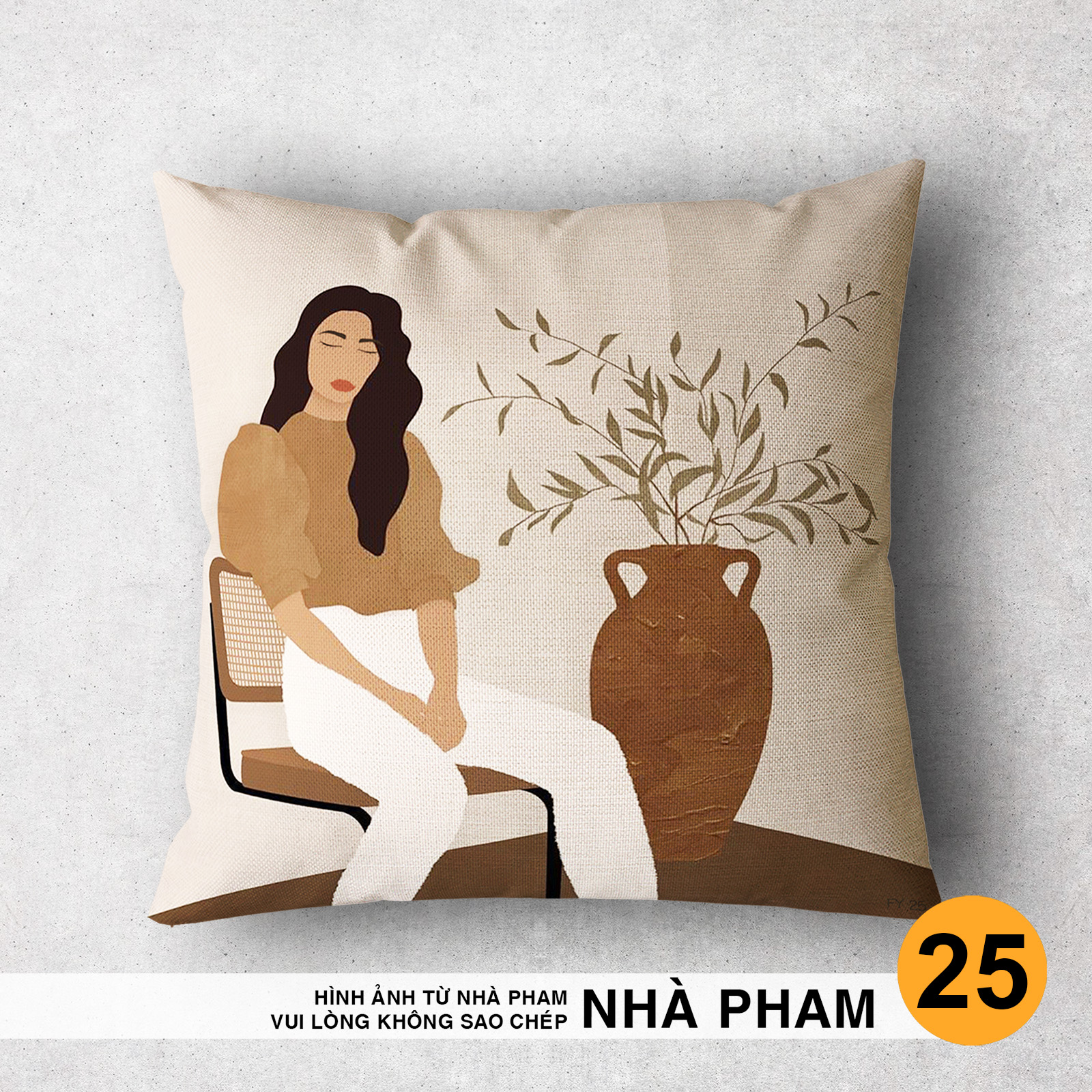 Vỏ Gối Sofa Trang Trí FOREVER YOUNG (No21-No40) (45x45cm)