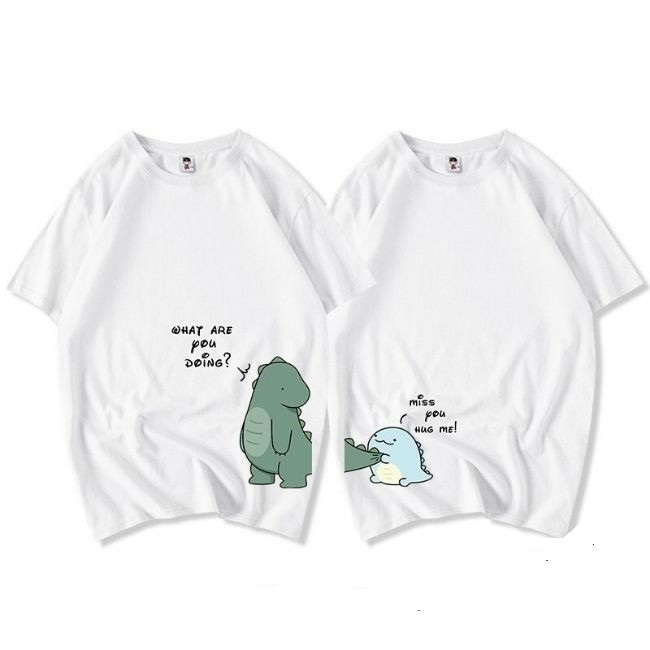 [FREESHIP] ÁO ĐÔI KHỦNG LONG CUTE