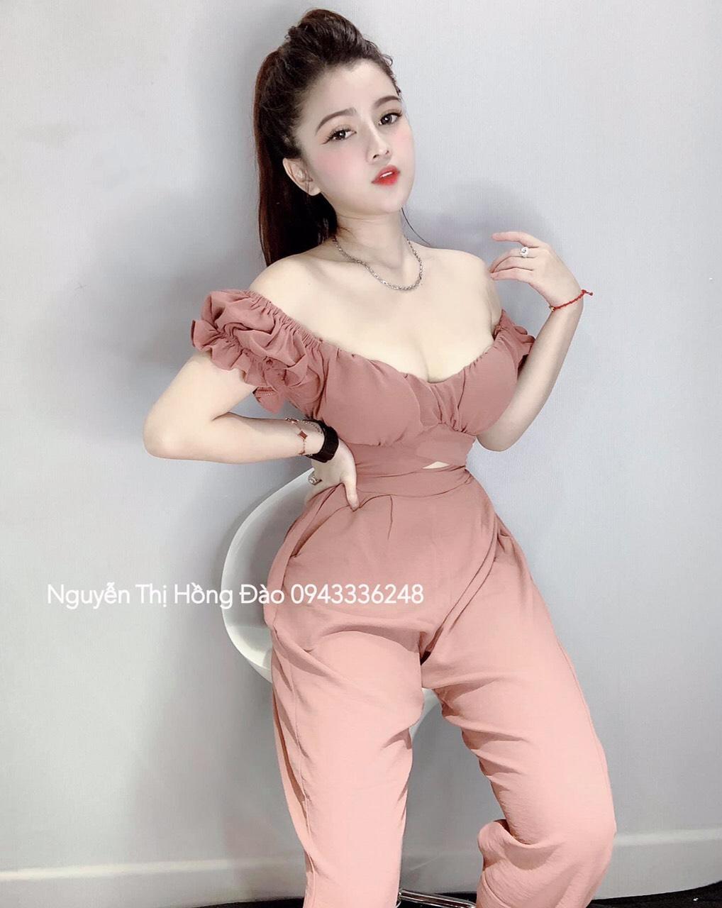 jumpsuit dài bẹt vai-MTB