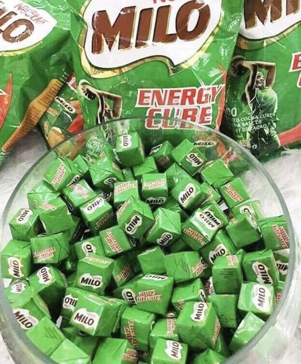 100 viên kẹo milo cube thái lan túi 275gram