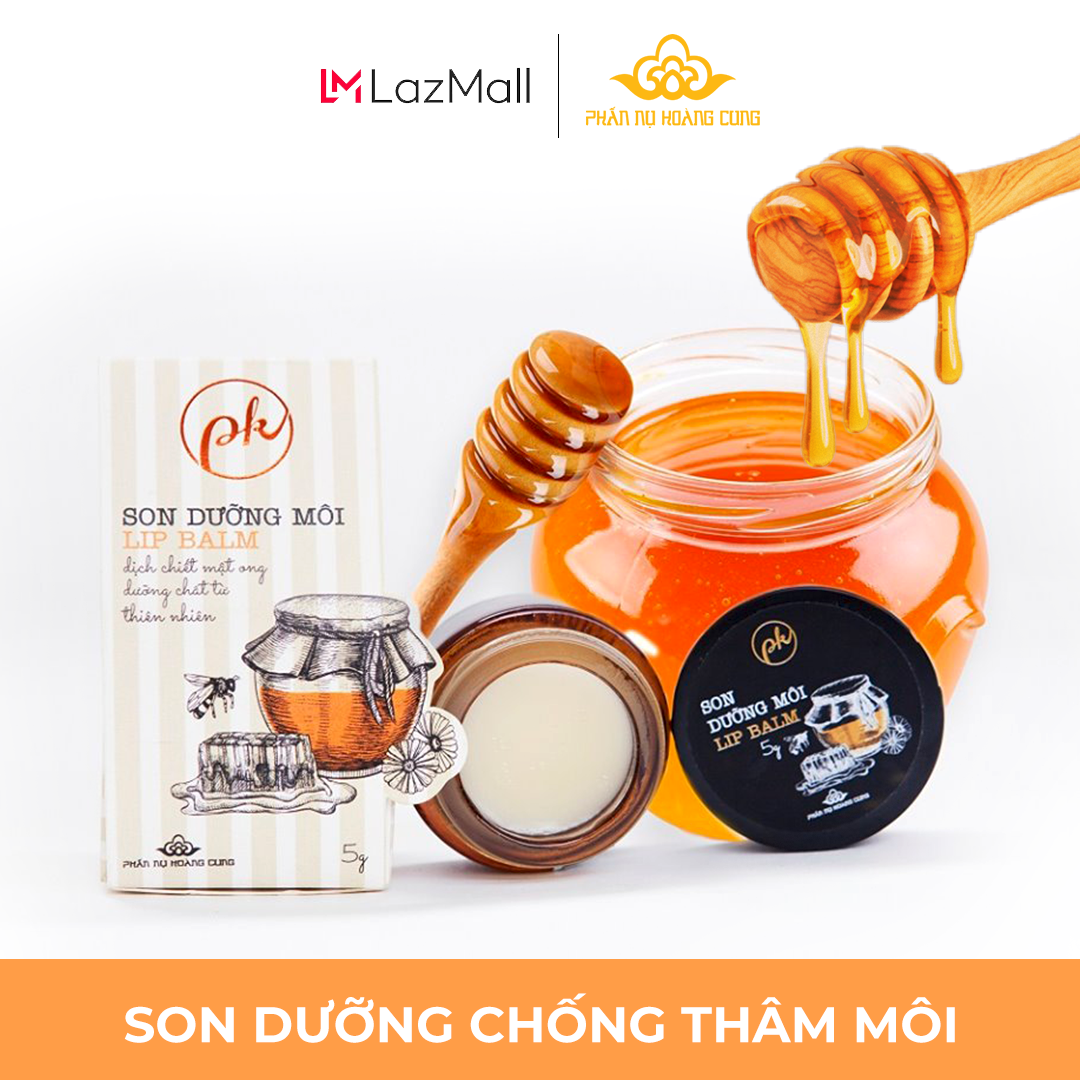 Son dưỡng môi Phấn Nụ Hoàng Cung mật ong Lip Balm