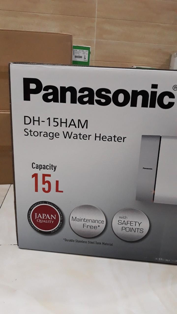 [HCM]MÁY NƯỚC NÓNG GIÁN TIẾP PANASONIC DH-15HAMVW (KHÔNG BƠM TRỢ LỰC)