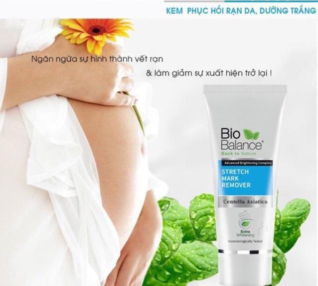 [HCM]Kem Phục Hồi Rạn Da Dưỡng Trắng BIOBALANCE Stretch Mark Remover 60ml [BIO BALANCE]