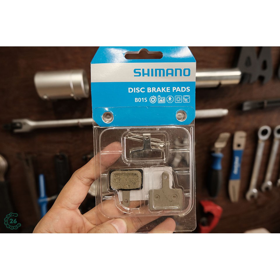 Bố thắng, má phanh đĩa xe đạp Shimano B01S