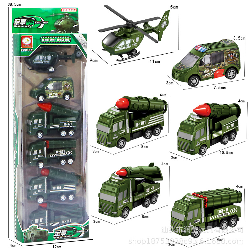Bộ 6 xe ô tô chạy cót đồ chơi cho bé