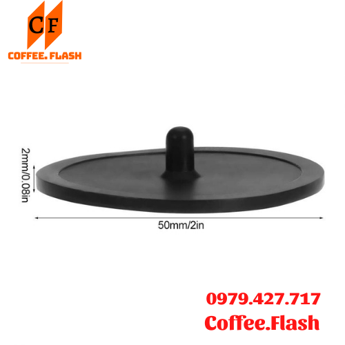 Phin mù inox (filter mù inox) vệ sinh máy pha cà phê, phin mù cao su vệ sinh máy pha cà phê