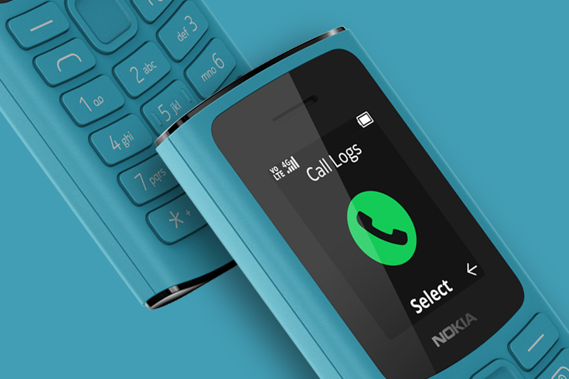 Điện thoại Nokia 105 4G - Danh bạ 2000 số - H&agrave;ng mới 100%