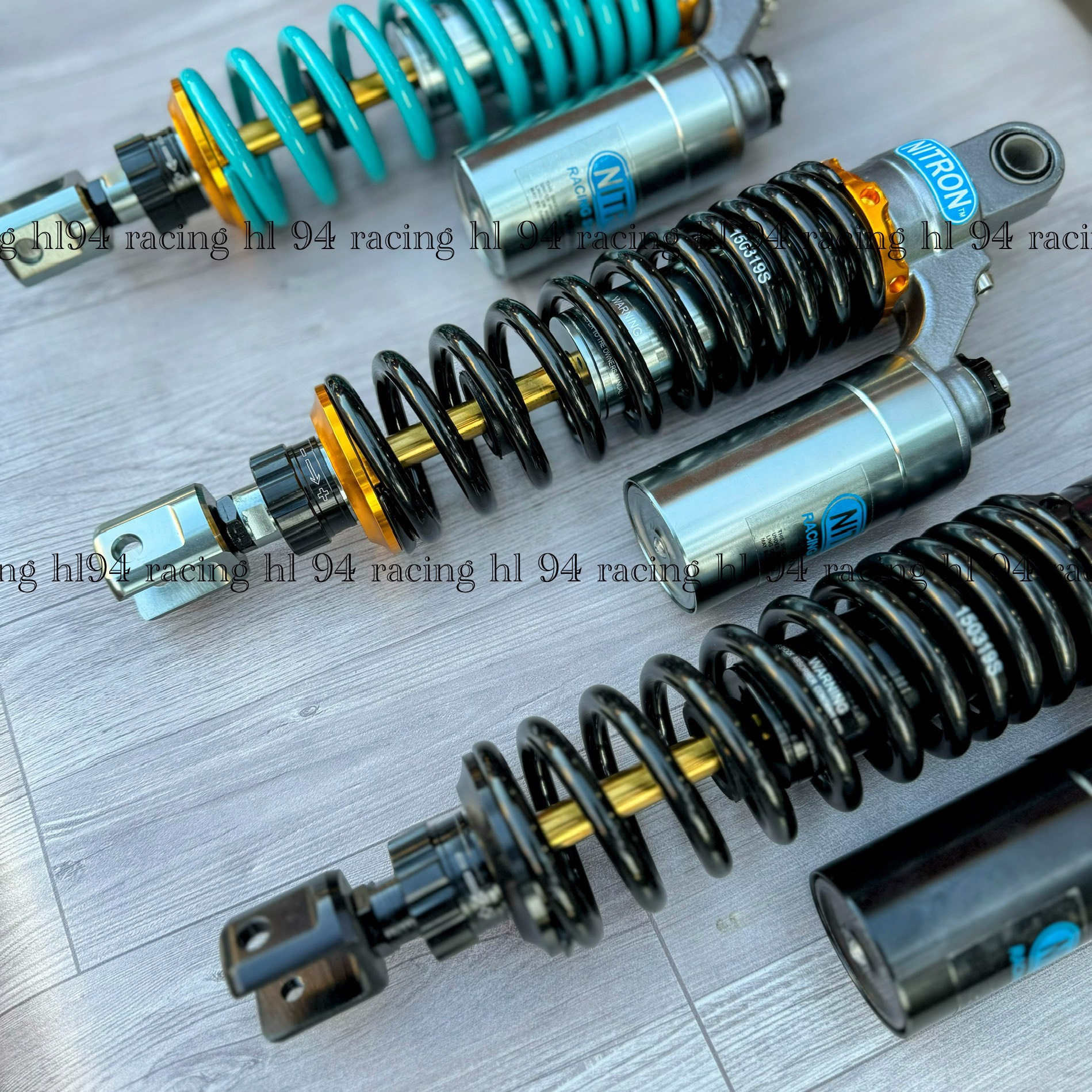 Phuộc vario click bình dầu trên ohlins , Nitron A50