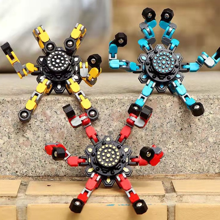 Con Quay Spinner Robot, Con Quay Robot Biến Hình Shop Huy Toy Kids