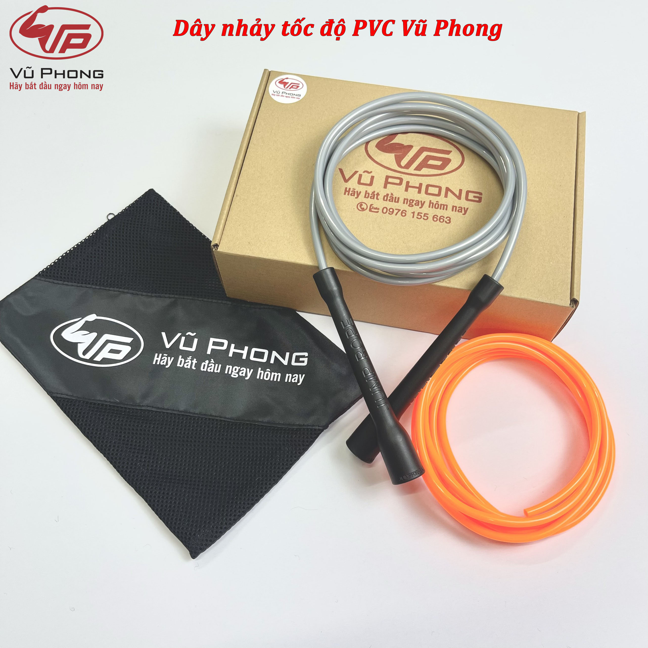 Dây Nhảy Tốc Độ Vũ Phong - Chất Liệu PVC Cao Cấp