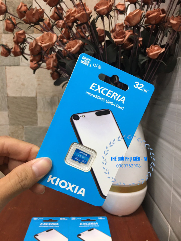Thẻ nhớ MicroSD 32GB Kioxia Class 10 - Bảo hành 5 năm 1 đổi 1