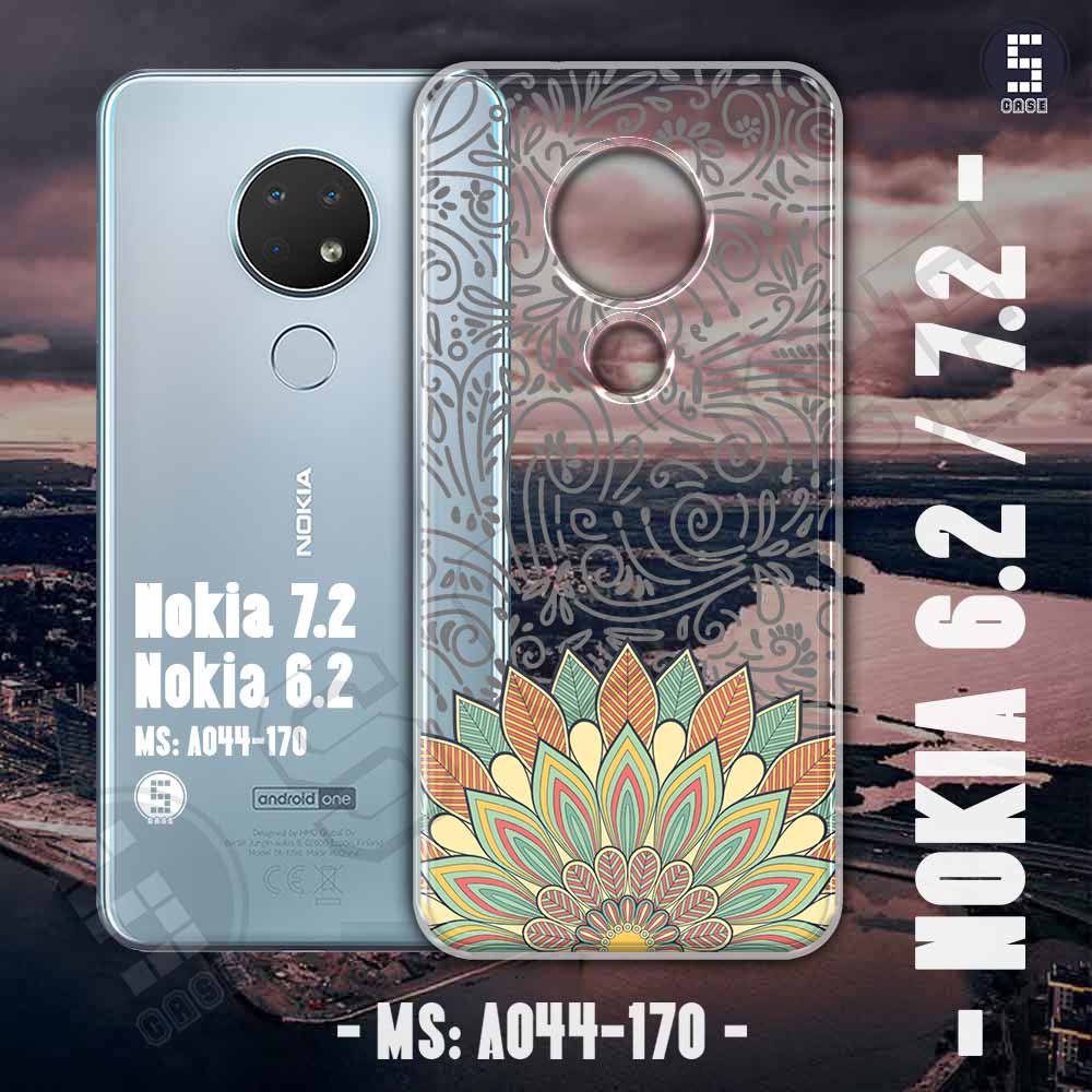 Ốp cho Nokia 7.2 hình Hoa Văn Mandala 3 A044-170