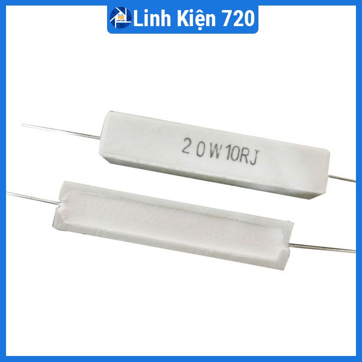 Điện trở công suất 20W sai số 5% ( trở sứ )