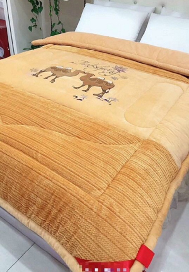 Chăn Lông Lạc Đà Cao Cấp Siêu Ấm, Siêu Mềm Mịn