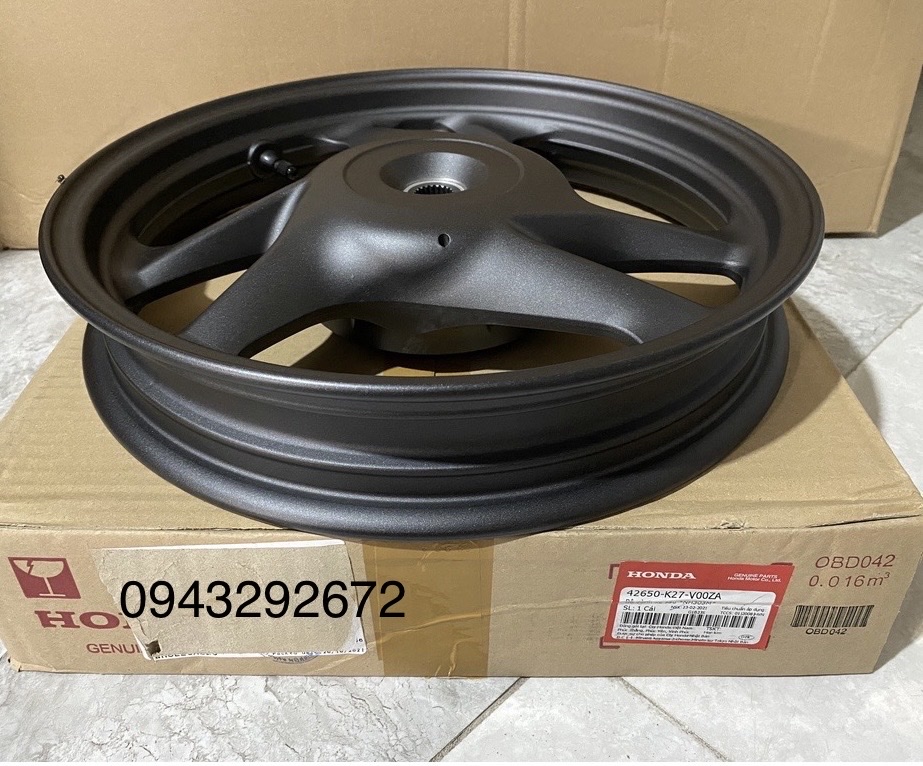 Vành Sau Air Blade 125, 2013>2019 Honda ( 42650K27V00ZA )