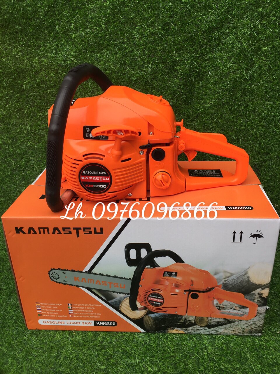 Máy CƯA XÍCH CHẠY XĂNG kamastsu 6800