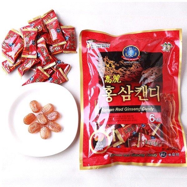 Kẹo Hồng Sâm, Hắc Sâm Kumsam Ginseng Candy (Product From South Korea)