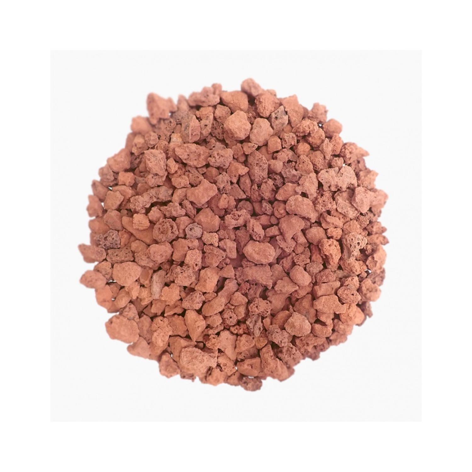 Đá Nham Thạch/ Đá Lava Đỏ - Đen (1000gr) Size 3-6mm - Cao cấp - Sạch bụi