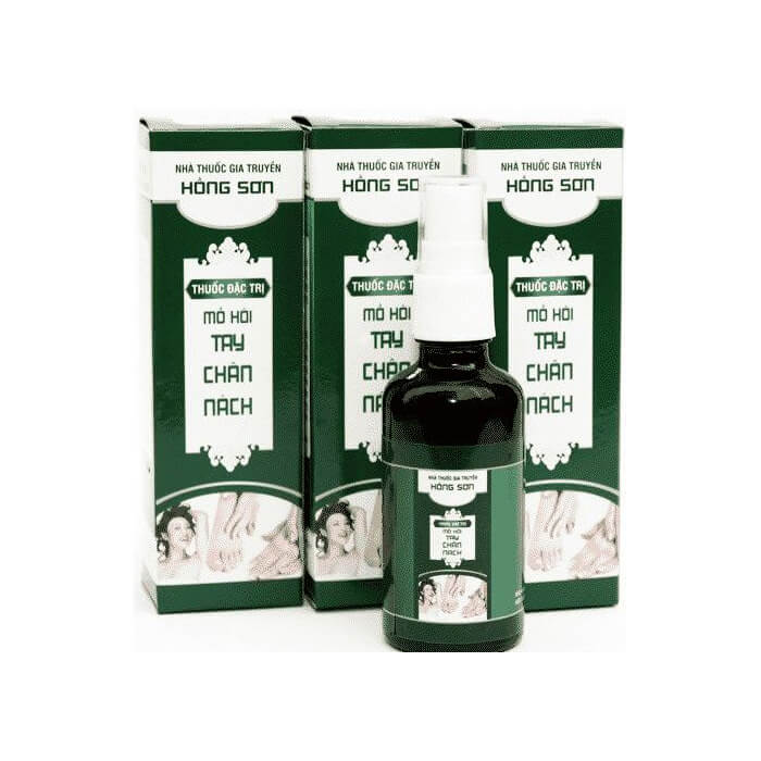 Thảo Dược Trị Mồ Hôi Tay Chân Nách Hồng Sơn