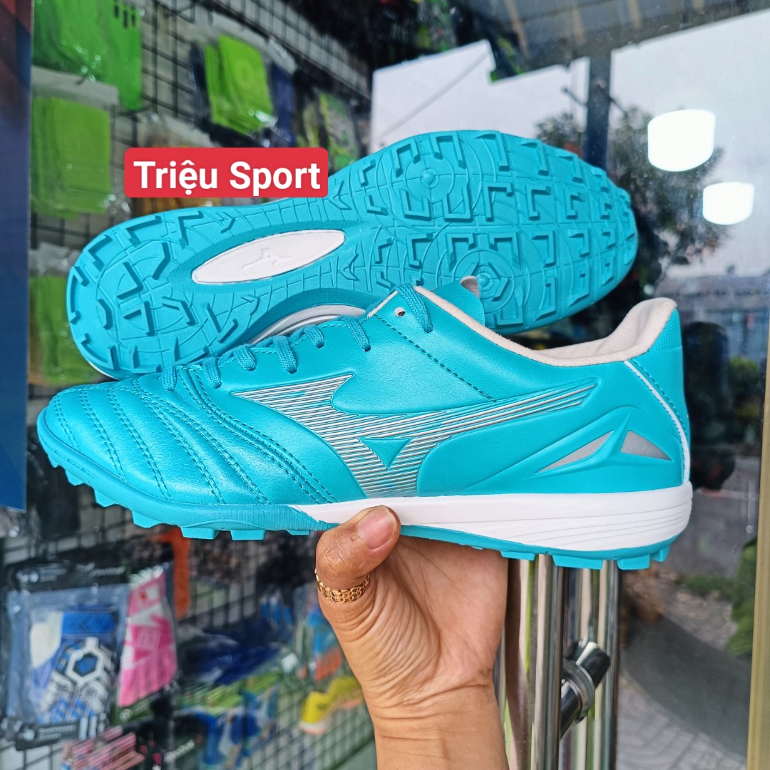 giày đá bóng mizuno Neo 4 TF (tặng khâu đế+túi rút+tất+hộp )